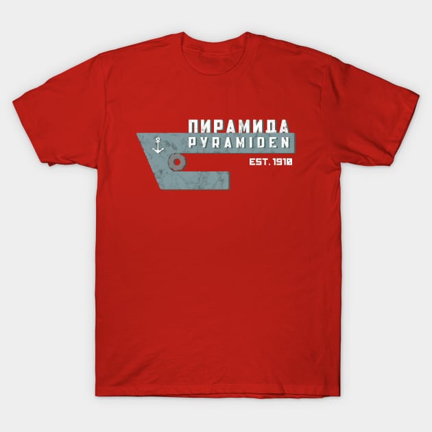 Pyramiden - Svalbard T-Shirt by IncognitoMode